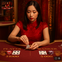 LunuBet - Live Baccarat met Echte Dealers
